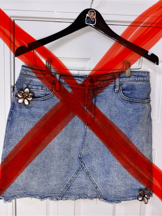Mossimo Supply Co. Dresses & Skirts - Light Wash Denim Skirt
